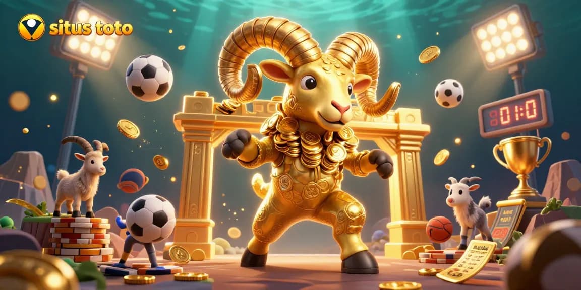 Menangkan permainan situs toto dengan simbol keberuntungan dan karakter berenergi!