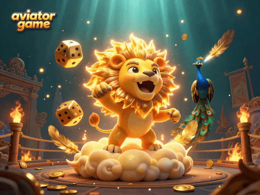 Engage with the thrilling aviator game, marked by a vibrant 3D collision of elements.