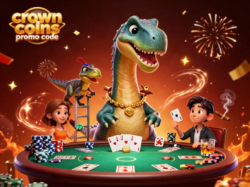 Win big with the crown coins casino promo code in this vibrant gaming scene.