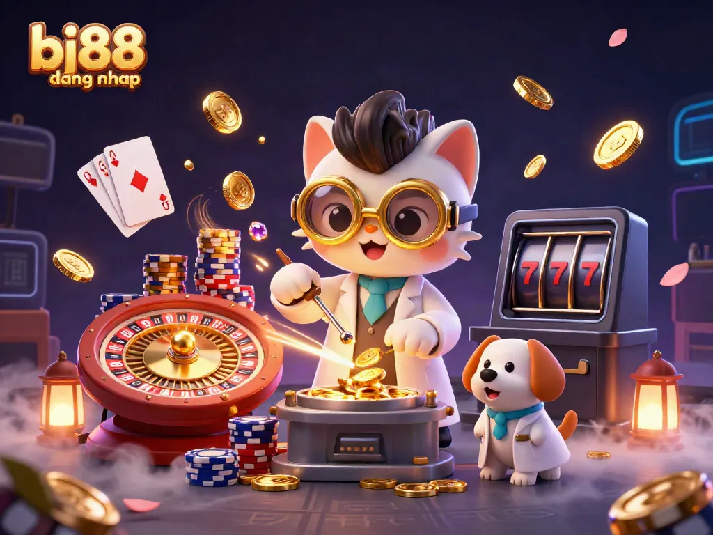 Experience thrilling gaming action with bj88 dang nhap in a vibrant casino world filled with gold coins and excitement.