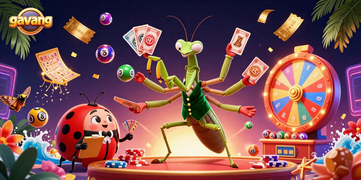 Gavang platform showcases interactive live casino action with characters and dynamic gaming elements.