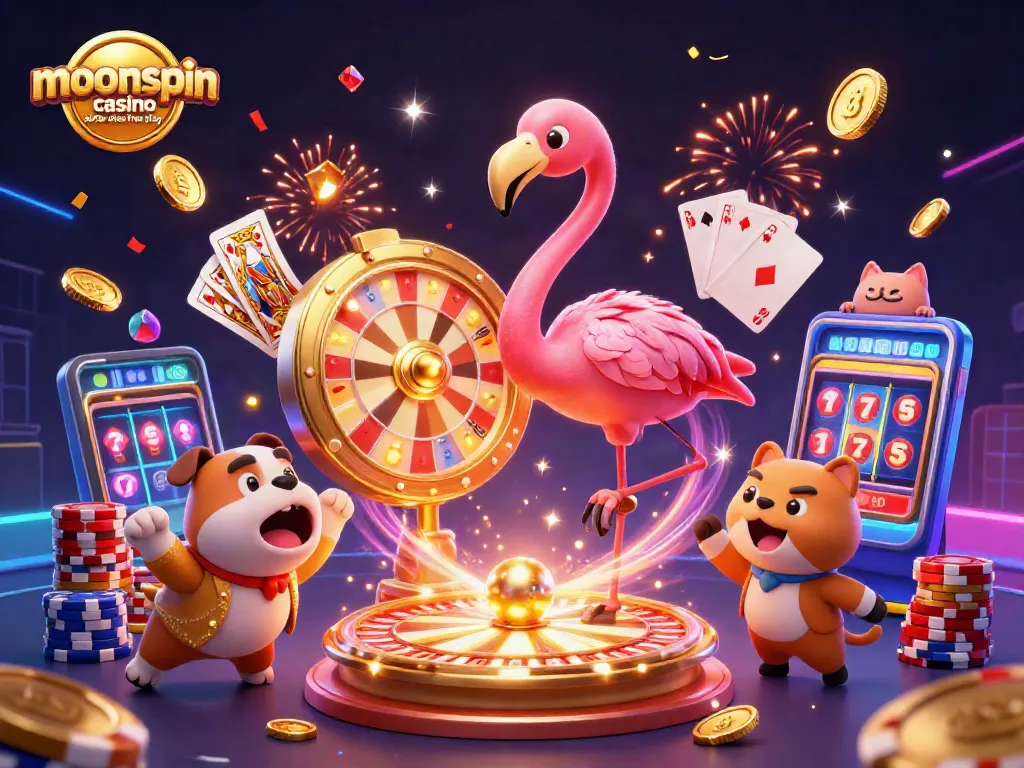 Experience exciting gameplay with moonspin casino sister sites free play through vibrant casino elements and characters.